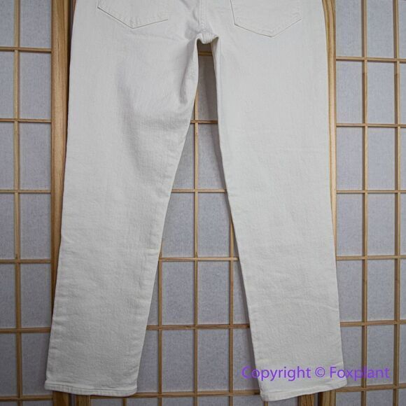 NEW Madewell The High-Rise Perfect Vintage Jean in Tile White,‎ 25 - Picture 9 of 13